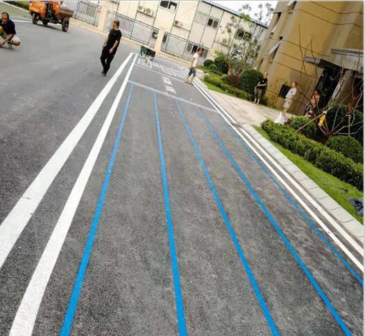 道路標線施工