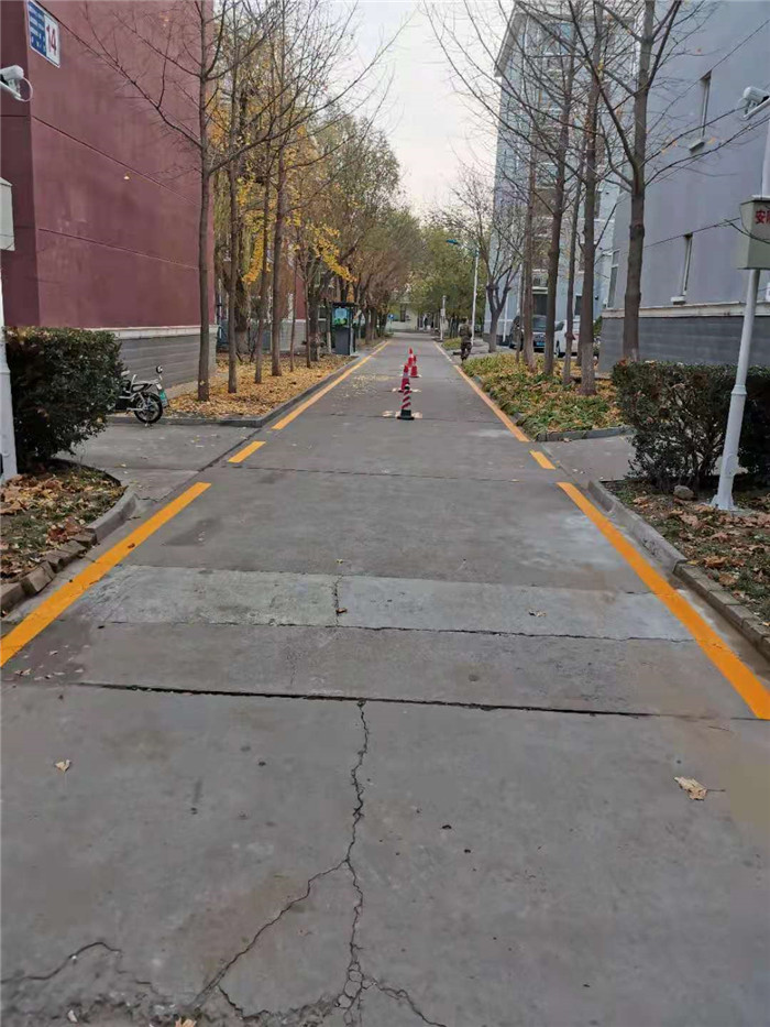 道路標線施工