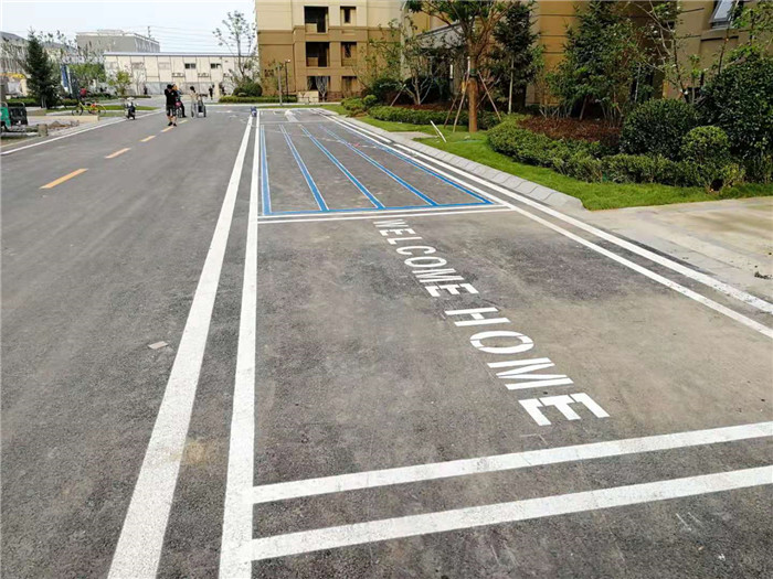 道路標線施工