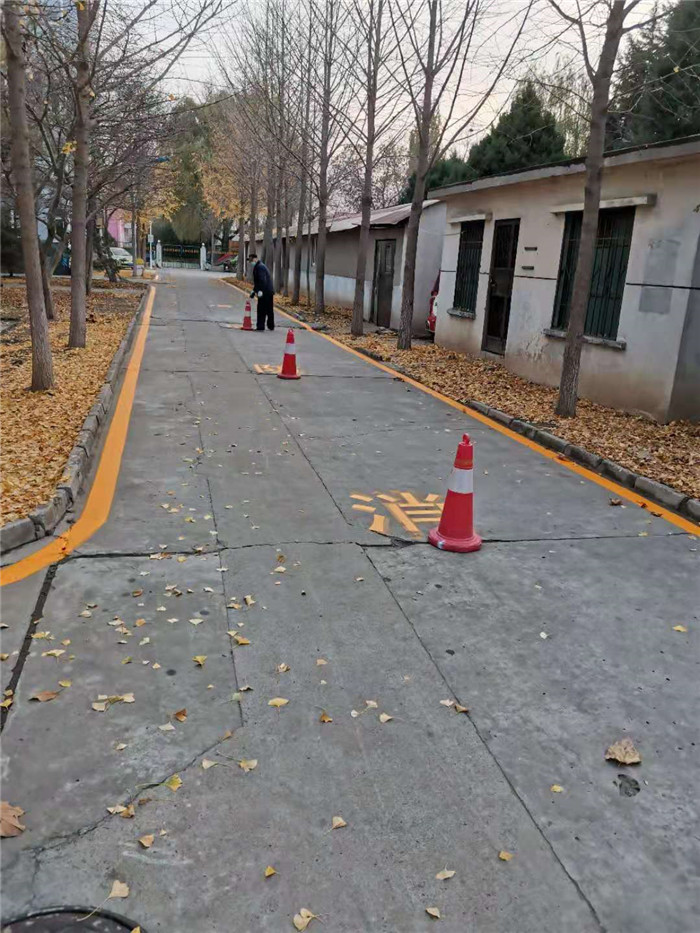 道路標線施工